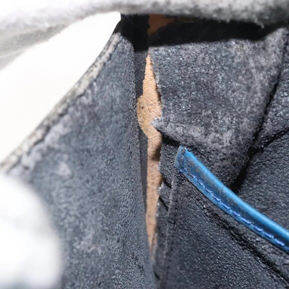 LOUIS VUITTON Epi Trousse Crete Pouch Blue M48405 LV Auth - Picture 14 of 16